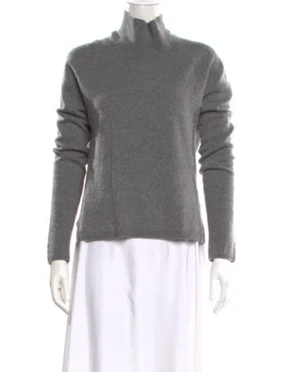 Pre-owned Naadam Cashmere Turtleneck Sweater In Gray