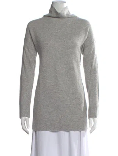 Pre-owned Naadam Cashmere Turtleneck Sweater In Gray