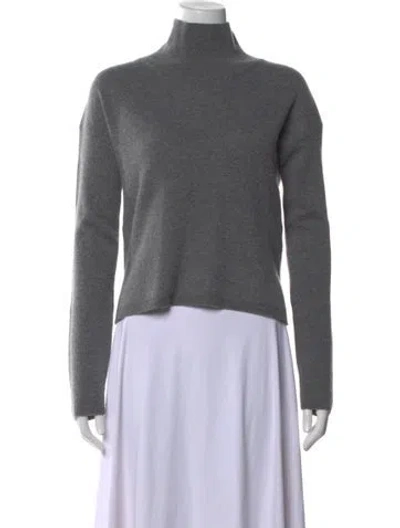 Pre-owned Naadam Cashmere Turtleneck Sweater In Gray