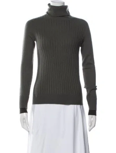 Pre-owned Naadam Cashmere Turtleneck Sweater In Gray