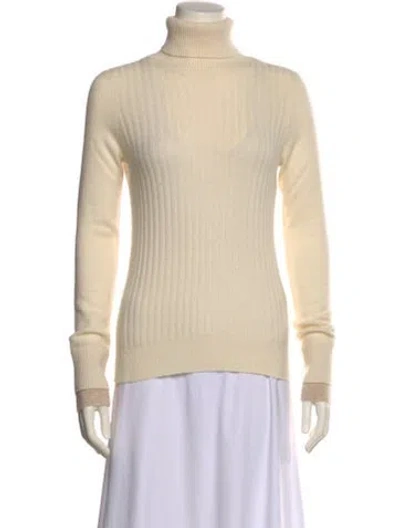 Pre-owned Naadam Cashmere Turtleneck Sweater In Neutral