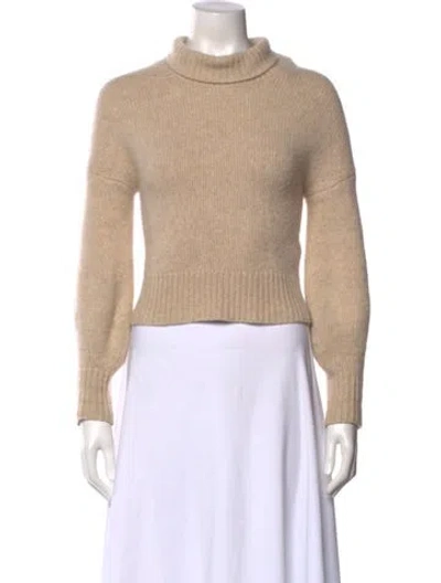Pre-owned Naadam Cashmere Turtleneck Sweater In Neutral