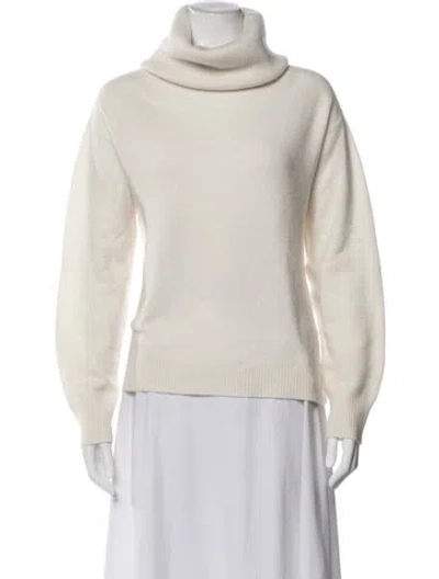 Pre-owned Naadam Cashmere Turtleneck Sweater In Neutral