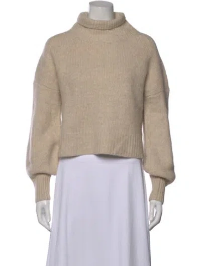 Pre-owned Naadam Cashmere Turtleneck Sweater In Neutral