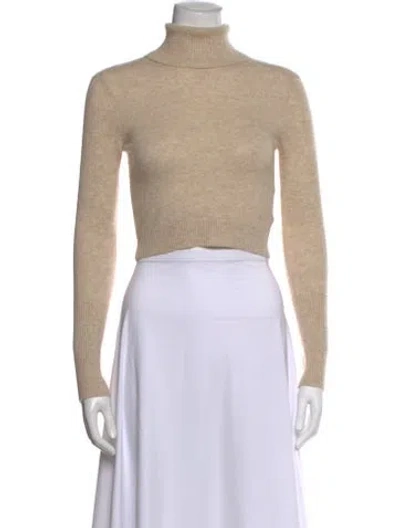 Pre-owned Naadam Cashmere Turtleneck Sweater In Neutral