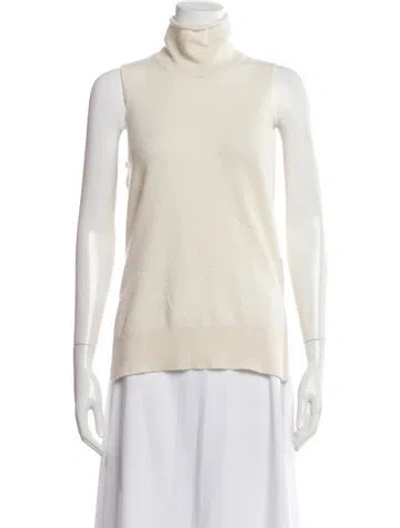 Pre-owned Naadam Cashmere Turtleneck Sweater In Neutral