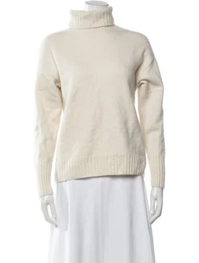 Pre-owned Naadam Cashmere Turtleneck Sweater In Neutral
