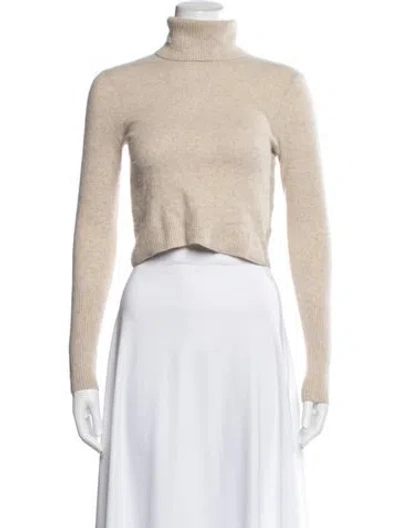 Pre-owned Naadam Cashmere Turtleneck Sweater In Neutral