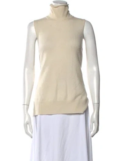 Pre-owned Naadam Cashmere Turtleneck Sweater In Neutrals