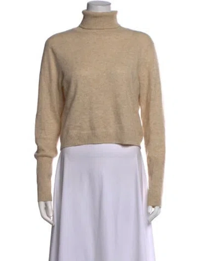 Pre-owned Naadam Cashmere Turtleneck Sweater In Neutrals