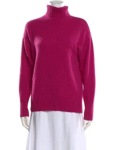 Pre-owned Naadam Cashmere Turtleneck Sweater In Pink