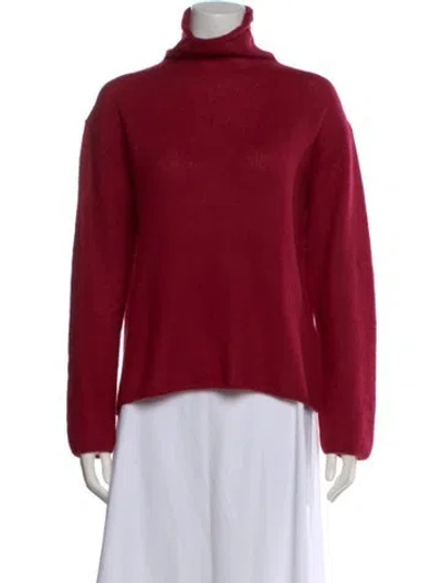 Pre-owned Naadam Cashmere Turtleneck Sweater In Pink