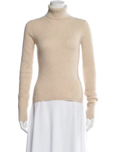 Pre-owned Naadam Cashmere Turtleneck Sweater W/ Tags In Neutral