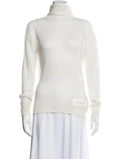 Pre-owned Naadam Cashmere Turtleneck Sweater W/ Tags In Neutral
