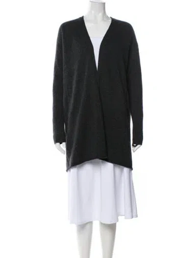 Pre-owned Naadam Cashmere V-neck Sweater In Black