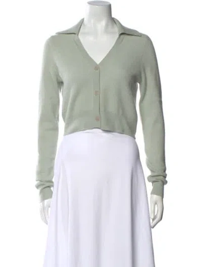 Pre-owned Naadam Cashmere V-neck Sweater In Gray