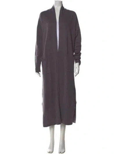 Pre-owned Naadam Cashmere V-neck Sweater W/ Tags In Purple