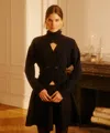 Naadam Cashmino Vest Set With Reversible Bolero In Blue