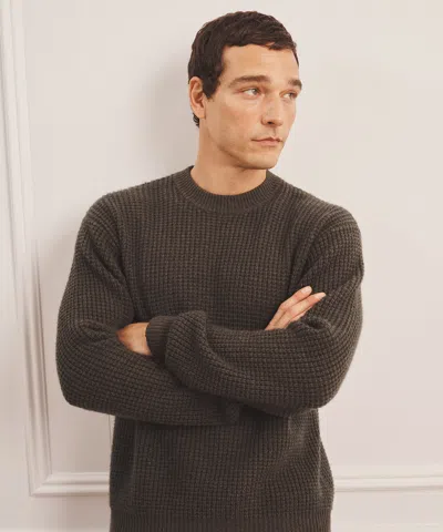 NAADAM CASHMINO WAFFLE CREWNECK SWEATER