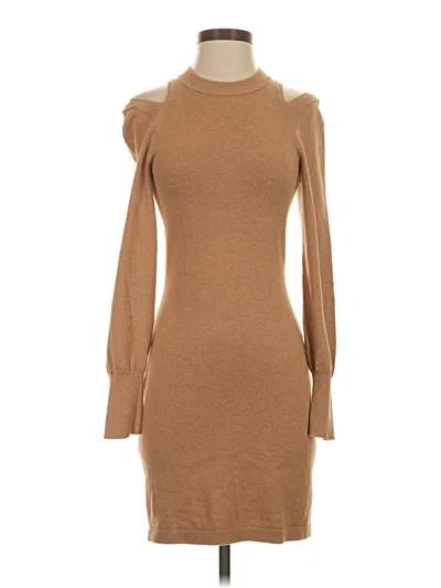 Pre-owned Naadam Casual Dress In Tan
