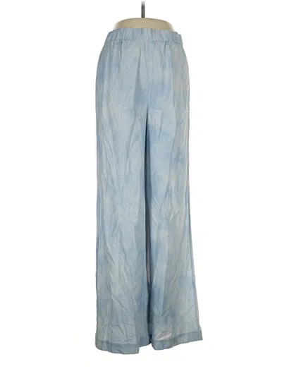 Pre-owned Naadam Casual Pants In Blue