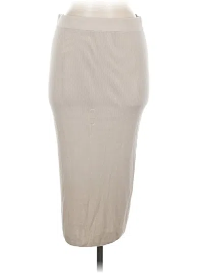 Pre-owned Naadam Casual Skirt In Brown