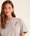 Naadam Cat In The Hat Tee In White