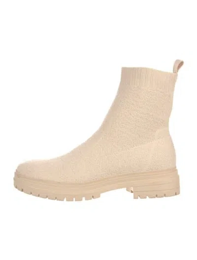 Pre-owned Naadam Chelsea Boots In Neutral