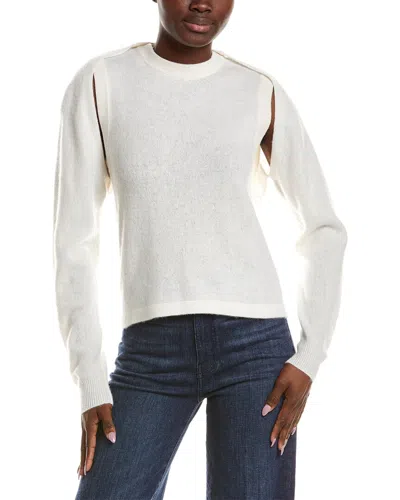 Naadam Coastal Cashmere Convertible Sweater In Neutral
