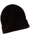 Naadam Collection Ribbed Wool & Cashmere-blend Beanie In Black