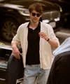 Naadam Cotton Relaxed Cardigan In White