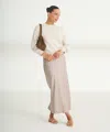 Naadam Cotton Relaxed Crewneck Sweater In Neutral