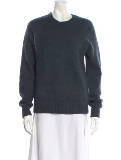 Pre-owned Naadam Crew Neck Sweater In Blue