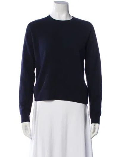 Pre-owned Naadam Crew Neck Sweater In Blue