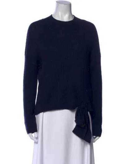 Pre-owned Naadam Crew Neck Sweater In Blue