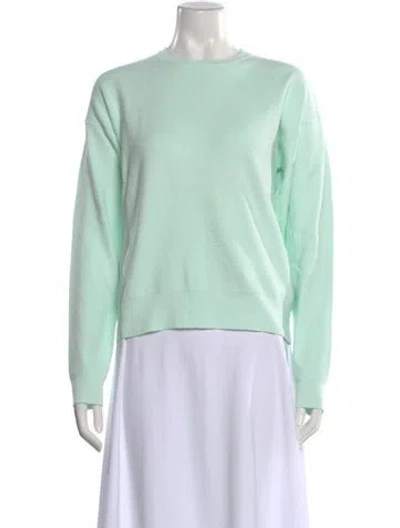 Pre-owned Naadam Crew Neck Sweater In Green
