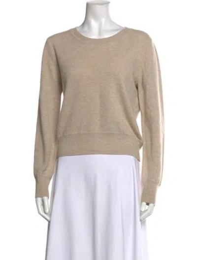 Pre-owned Naadam Crew Neck Sweater In Neutral