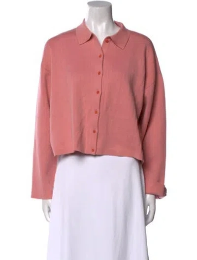 Pre-owned Naadam Crew Neck Sweater In Pink