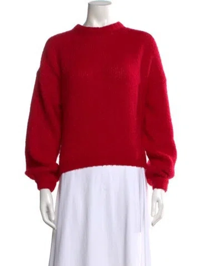Pre-owned Naadam Crew Neck Sweater In Red