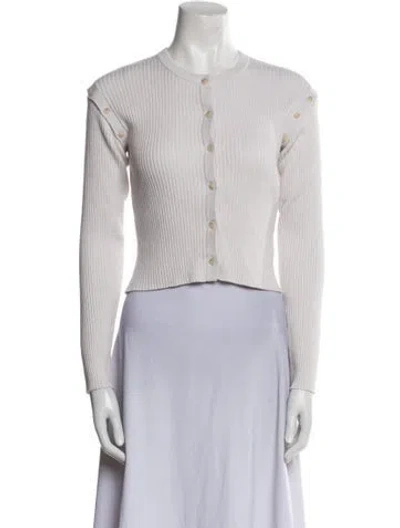 Pre-owned Naadam Crew Neck Sweater W/ Tags In Neutral