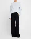 Naadam Crewneck Luxe Cashmere Sweater In Mist
