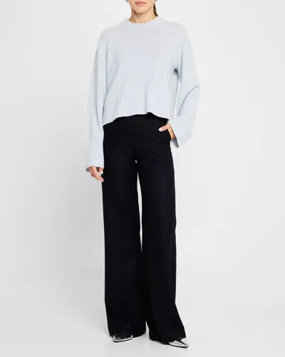 Naadam Crewneck Luxe Cashmere Sweater In Mist