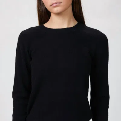Naadam Unisex Softwool Crewneck Sweater In Black