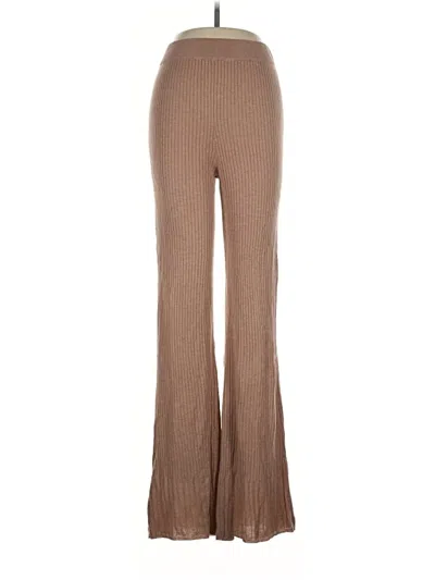 Pre-owned Naadam Dress Pants In Brown