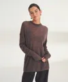 Naadam Featherweight Cashmere Crewneck Sweater In Mocha