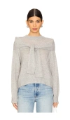 NAADAM FEATHERWEIGHT CASHMERE LAYERED CREWNECK SWEATER