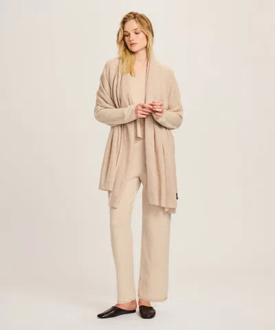 Naadam Featherweight Cashmere Wrap In Brown