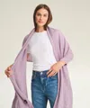 Naadam Featherweight Cashmere Wrap In Purple