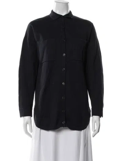 Pre-owned Naadam Jacket In Blue