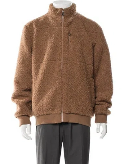 Pre-owned Naadam Jacket In Brown